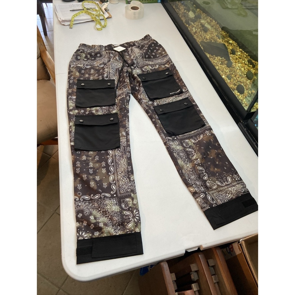 EPTM Unisex Cargo Pants L-34 – Active Workout Joggers Streetwear